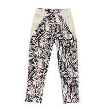 Usado, Leggings Fila Sport Feminina Tamanho XS Abstrata Elástica Cintura Alta Treino Tornozelo Crop comprar usado  Enviando para Brazil