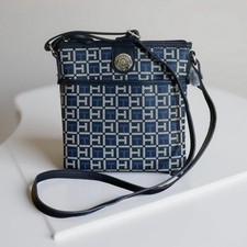 Bolsa tiracolo Tommy Hilfiger elegante azul marinho nova sem etiquetas comprar usado  Enviando para Brazil
