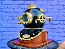 Casco de buceo náutico con base - U.S. Navy Mark V casco de buceo de aguas..., usado comprar usado  Enviando para Brazil