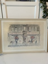 Vintage watercolour london for sale  BURY ST. EDMUNDS