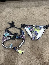 Biquíni KENNETH COLE REACTION tamanho grande paisley bolinhas 2 peças maiô comprar usado  Enviando para Brazil