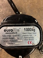 Eurolite kettenzug hubhöhe gebraucht kaufen  Merseburg