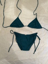 Turquoise green bikini for sale  GODALMING