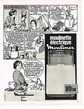 Advertising 1969 moulinex d'occasion  Expédié en Belgium