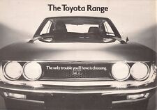 Toyota range 1974 for sale  UK
