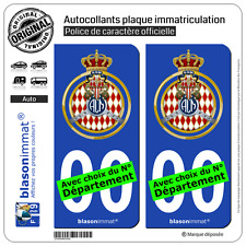 Autocollants plaque immatricul d'occasion  Balaruc-les-Bains
