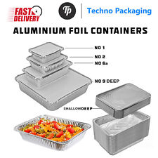 Foil food containers for sale  WEMBLEY