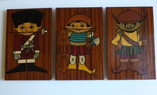 Quadretti legno anni usato  Italia