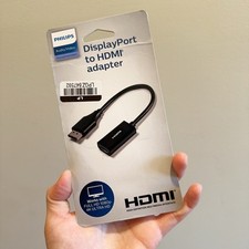 Porta de exibição de áudio/vídeo Philips para adaptador de cabo HDMI Full HD 1080p 4K comprar usado  Enviando para Brazil