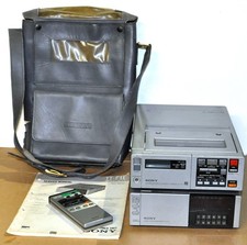 Magnétoscope betamax portable d'occasion  Les Clayes-sous-Bois