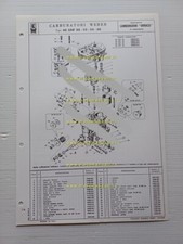 Weber carburatore idf usato  Vimodrone