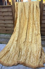 Vintage gold brocade for sale  WELLING