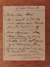 Raimu lettre autographe d'occasion  Paris XVII