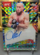 2025 Topps Chrome UFC #2/2 Rinat Fakhretdinov Future Stars preto geométrico comprar usado  Enviando para Brazil