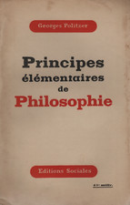 Georges politzer principes d'occasion  Gurgy
