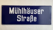 Mühlhausen emailleschild stra gebraucht kaufen  Leipzig
