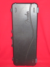 Usado, Estojo rígido Fender 2004 EUA preto moldado Deluxe Stratocaster ou Telecaster comprar usado  Enviando para Brazil