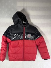 Usado, Jaqueta Air Jordan Puffer Bolso Leve Capuz Zíper Casaco Neve JUVENTUDE MÉDIA AA comprar usado  Enviando para Brazil