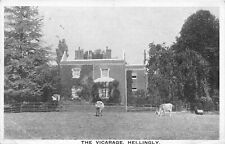 Postcard hellingly vicarage for sale  BRISTOL