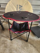 Mesa dobrável de 30 polegadas com 4 porta-copos comprar usado  Enviando para Brazil
