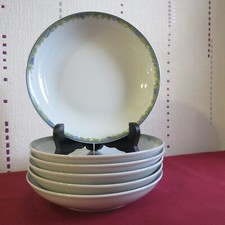 Assiettes creuses porcelaine d'occasion  Thiaucourt-Regniéville