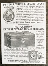 Miller lock champion for sale  Dulac