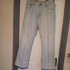 Mens blue denim for sale  NEWTON-LE-WILLOWS