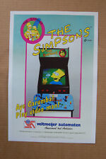 Simpsons arcade flyer for sale  Augusta