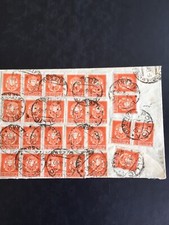1929 1942 2c. usato  Roccagloriosa