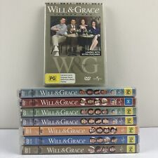 WILL & AND GRACE Complete Seasons Series 1 - 8 DVD R4 postagem rastreada grátis comprar usado  Enviando para Brazil