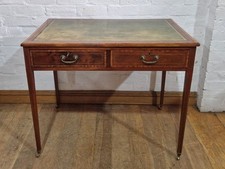 Antique inlaid leather for sale  BLYTH