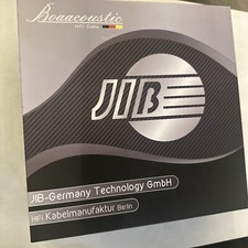 Par JIB Boaacoustic 4N OFC HiFi balanceado XLR macho para XLR fêmea microfone de 3 pinos 1,5M comprar usado  Enviando para Brazil