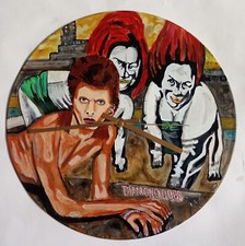 Bowie record wall for sale  BOURNEMOUTH
