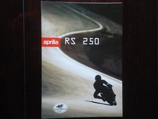 Brochure aprilia 250 d'occasion  Expédié en Belgium
