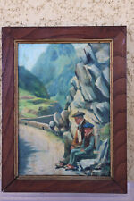 Tableau ancien peinture d'occasion  La Côte-Saint-André