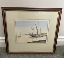 Watercolour framed painting for sale  LICHFIELD