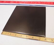 1 peça.  Piso de cerâmica/porcelanato 8" *preto rico*, tamanho real 7-7/8" novo comprar usado  Enviando para Brazil
