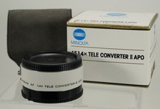 Minolta teleconverter apo gebraucht kaufen  Wurster Nordseeküste