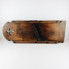 Usado, Fatiador de repolho de madeira vintage (cortador de ervas/mandolim) comprar usado  Enviando para Brazil