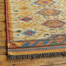 Alfombra Lana Vintage Corredor Yute Kilim Multicolor Tejido a Mano Alfombra Zona Oriental segunda mano  Embacar hacia Argentina