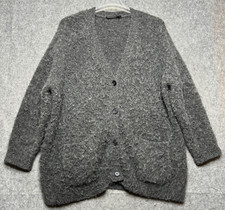 Cardigã Jenni Kayne Suéter Feminino XL Cinza Carvão Boucle Cocoon Tamanho Grande Aconchegante comprar usado  Enviando para Brazil