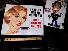 Retro tin sign for sale  Sherman Oaks