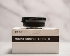 Sigma mount converter for sale  SALISBURY