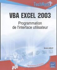 Vba excel 2003 d'occasion  Hennebont