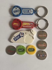 Lot jetons caddie d'occasion  Le Perreux-sur-Marne