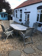 Harwood outdoor table for sale  MABLETHORPE