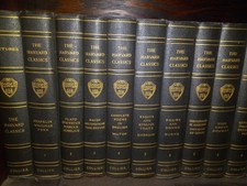 Harvard classics volumes for sale  Los Angeles