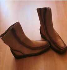 Leder stiefeletten seitlichem gebraucht kaufen  Hannover