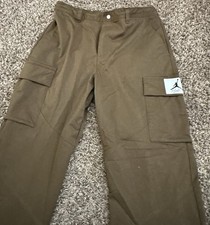 Calça cargo utilitária Nike Air Jordan Essentials Beown DQ7342-712 masculina tamanho XL, usado comprar usado  Enviando para Brazil