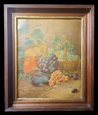 Vintage framed fruit for sale  East Bethany